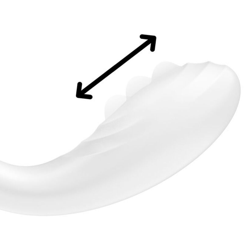 Δονητής SATISFYER - RROLLING PLEASURE GSPOT ΛΕΥΚΟΣ