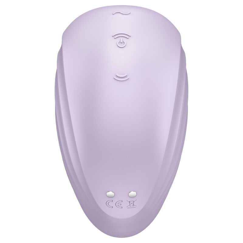 SATISFYER - ΔΙΕΓΕΡΤΗΣ ΠΑΛΜΩΝ ΑΕΡΑ & ΔΟΝΗΤΗΣ PEARL DIVER VIOLET