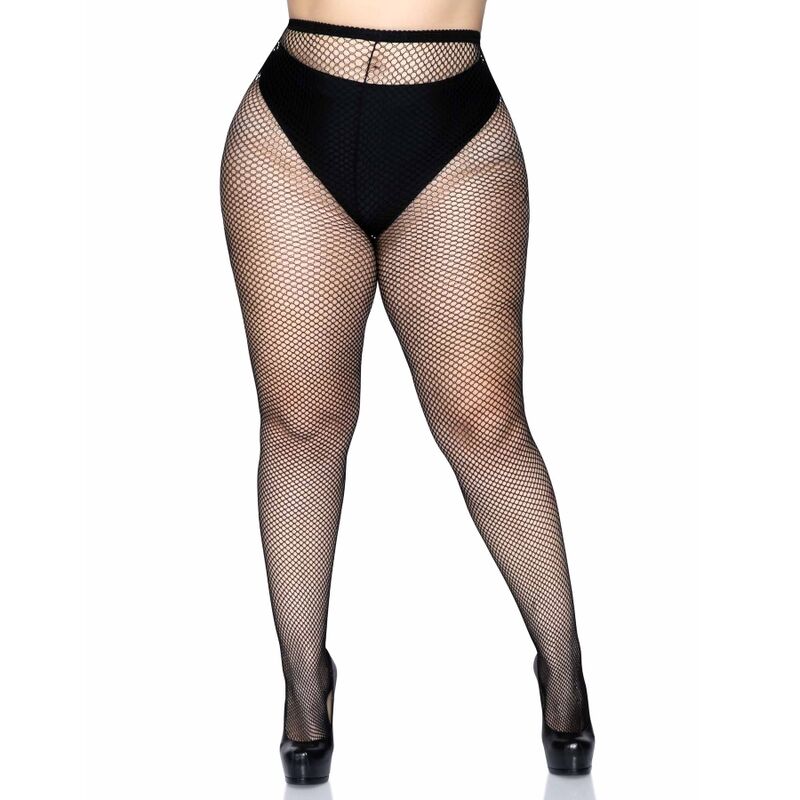 LEG AVENUE - ΚΑΛΣΟΝ ΜΕ ΔΙΚΤΥΟ ΨΑΡΕΜΑΤΟΣ PLUS SIZE