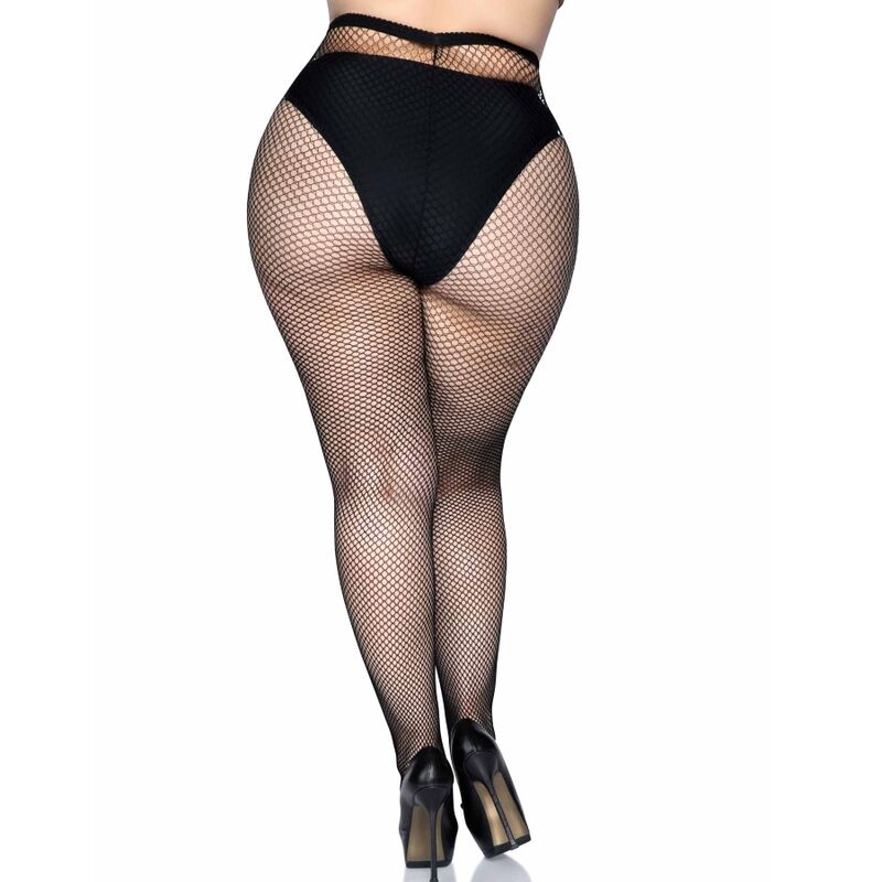 LEG AVENUE - ΚΑΛΣΟΝ ΜΕ ΔΙΚΤΥΟ ΨΑΡΕΜΑΤΟΣ PLUS SIZE