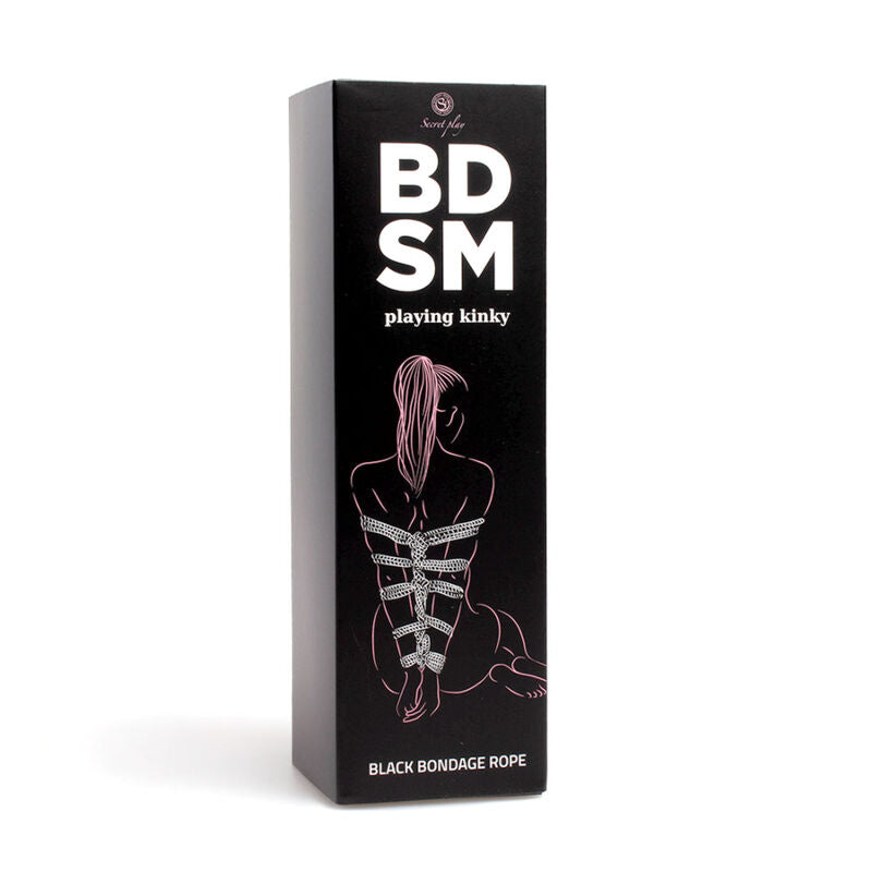 SECRETPLAY - ΣΥΛΛΟΓΗ BDSM ΜΕ ΜΑΥΡΟ ΣΧΟΙΝΙ ΔΕΜΑΤΟΣ