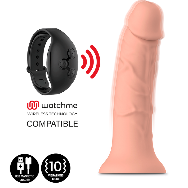 MYTHOLOGY - ASHER ORIGINAL DILDO S - ΔΟΝΗΤΗΣ ΣΥΜΒΑΤΟ ΜΕ ΤΗΝ ΑΣΥΡΜΑΤΗ ΤΕΧΝΟΛΟΓΙΑ WATCHME