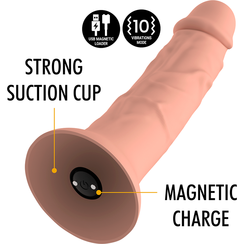MYTHOLOGY - ASHER ORIGINAL DILDO M - ΔΟΝΗΤΗΣ ΣΥΜΒΑΤΟ ΜΕ ΤΗΝ ΑΣΥΡΜΑΤΗ ΤΕΧΝΟΛΟΓΙΑ WATCHME