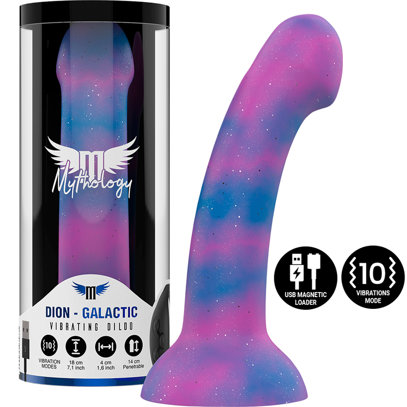 MYTHOLOGY - DION GALACTIC DILDO M - ΔΟΝΗΤΗΣ WATCHME ΣΥΜΒΑΤΟ ΜΕ ΑΣΥΡΜΑΤΗ ΤΕΧΝΟΛΟΓΙΑ