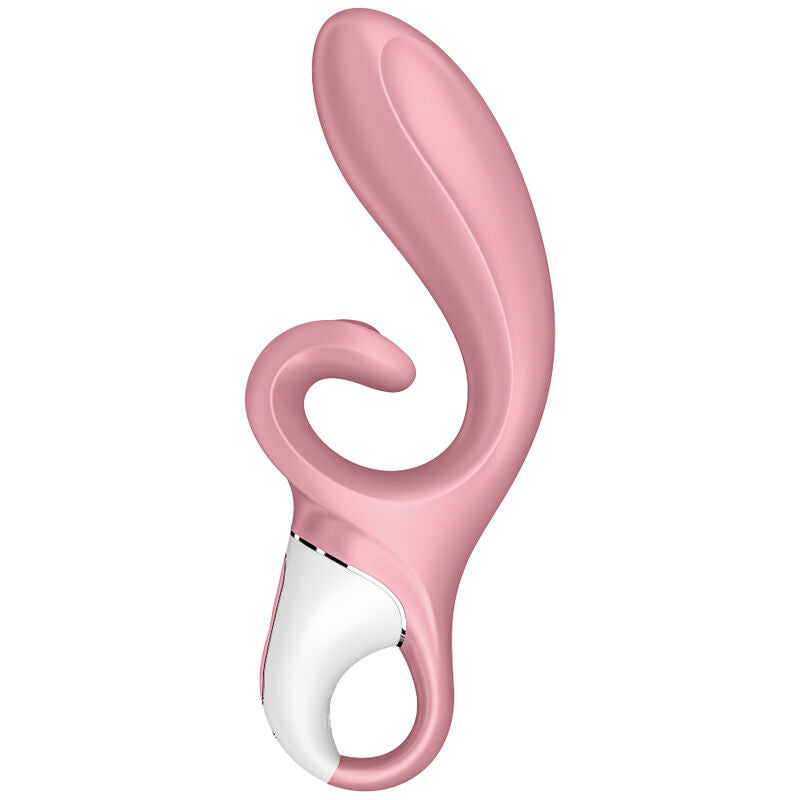SATISFYER - ΕΦΑΡΜΟΓΗ ΔΟΝΗΤΗ HUG ME RABBIT ΡΟΖ