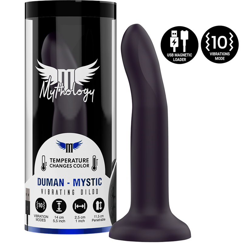 MYTHOLOGY DUMAN MYSTIC DILDO S - ΔΟΝΗΤΗΣ WATCHME ΣΥΜΒΑΤΟ ΜΕ ΑΣΥΡΜΑΤΗ ΤΕΧΝΟΛΟΓΙΑ