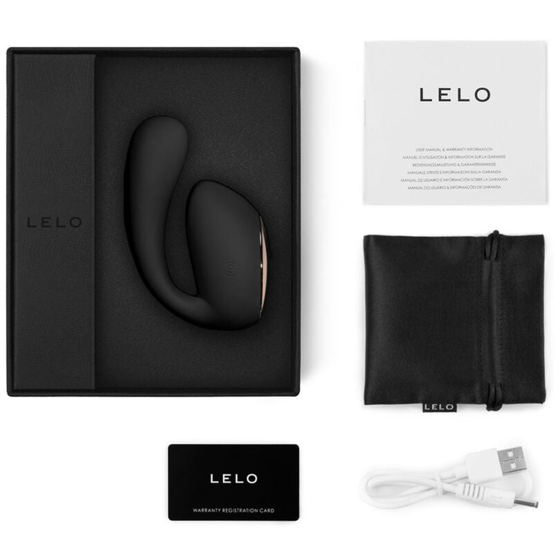 LELO - IDA WAVE ΜΑΣΑΖ ΓΙΑ ΖΕΥΓΑΡΙΑ ΜΑΥΡΟ