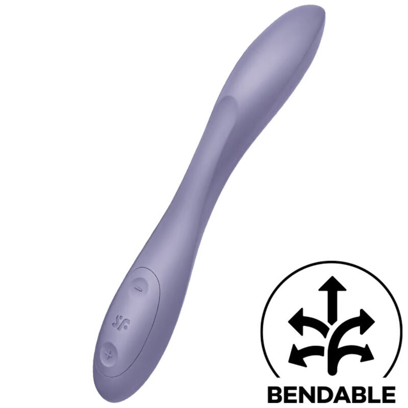 SATISFYER - ΔΟΝΗΤΗΣ G-SPOT FLEX 2 ΠΟΛΥΜΟΡΦΟΣ ΜΩΒ