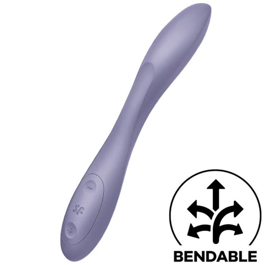 SATISFYER - ΔΟΝΗΤΗΣ G-SPOT FLEX 2 ΠΟΛΥΜΟΡΦΟΣ ΜΩΒ
