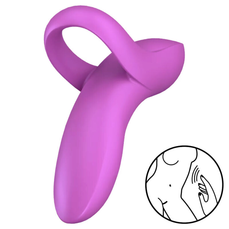 Δονητής δακτύλων SATISFYER - BOLD LOVER ΡΟΖ