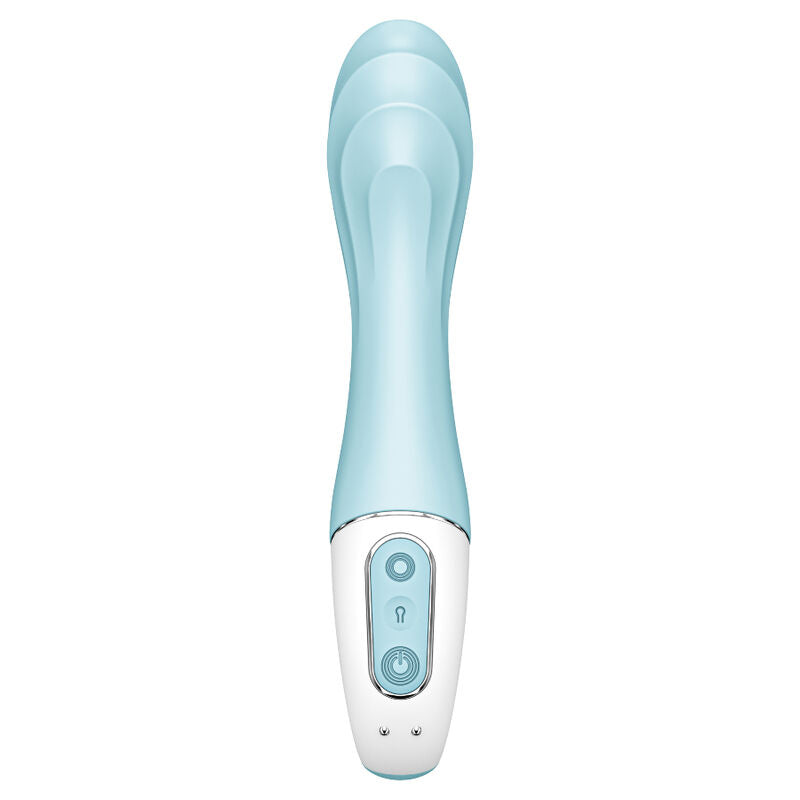 SATISFYER - ΔΟΝΗΤΗΣ ΑΕΡΑ 5+ ΦΟΥΣΚΩΤΟΣ ΔΟΝΗΤΗΣ ΣΗΜΕΙΟΥ G ΜΕ ΕΦΑΡΜΟΓΗ ΜΠΛΕ
