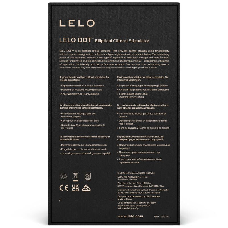 LELO - ΔΙΕΓΕΡΤΗΣ ΚΛΕΙΤΟΡΙΔΑΣ DOT - ΡΟΖ
