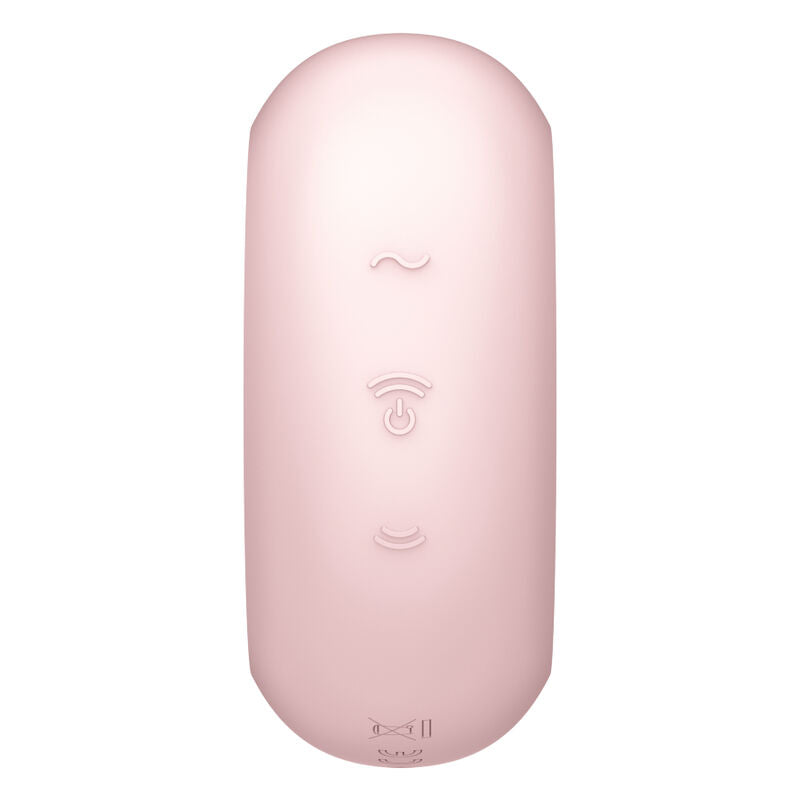 SATISFYER - PRO TO GO 3 ΔΙΠΛΟΣ ΔΙΕΓΕΡΤΗΣ ΠΑΛΜΩΝ ΑΕΡΑ & ΔΟΝΗΤΗΣ ΡΟΖ