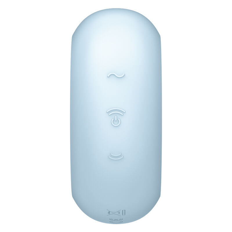 SATISFYER - PRO TO GO 3 ΔΙΠΛΟΣ ΔΙΕΓΕΡΤΗΣ ΠΑΛΜΩΝ ΑΕΡΑ & ΔΟΝΗΤΗΣ ΜΠΛΕ