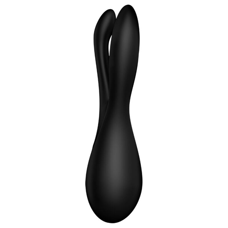 Δονητής SATISFYER - THRESOME 2 ΜΑΥΡΟΣ