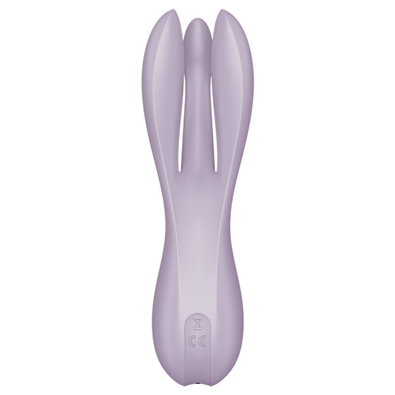SATISFYER - THREESOME 2 ΔΟΝΗΤΗΣ VIOLET