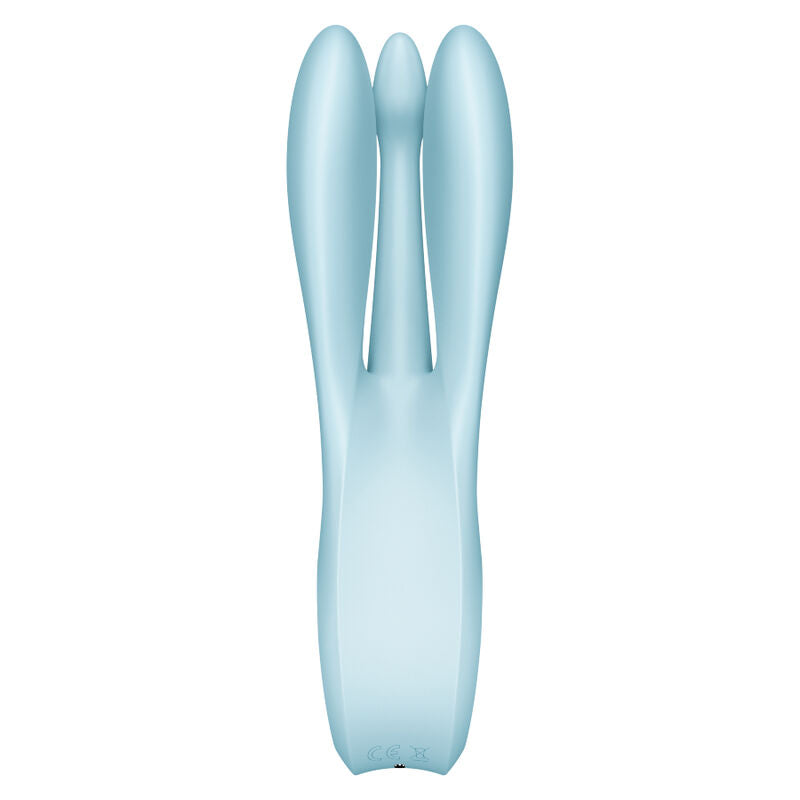 ΔΟΝΗΤΗΣ SATISFYER - THRESOME 1 ΜΠΛΕ
