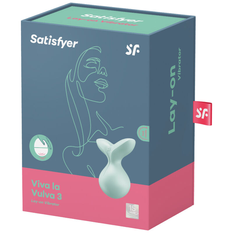 SATISFYER - VIVA LA VULVA 3 ΔΟΝΗΤΗΣ ΠΡΑΣΙΝΟΣ