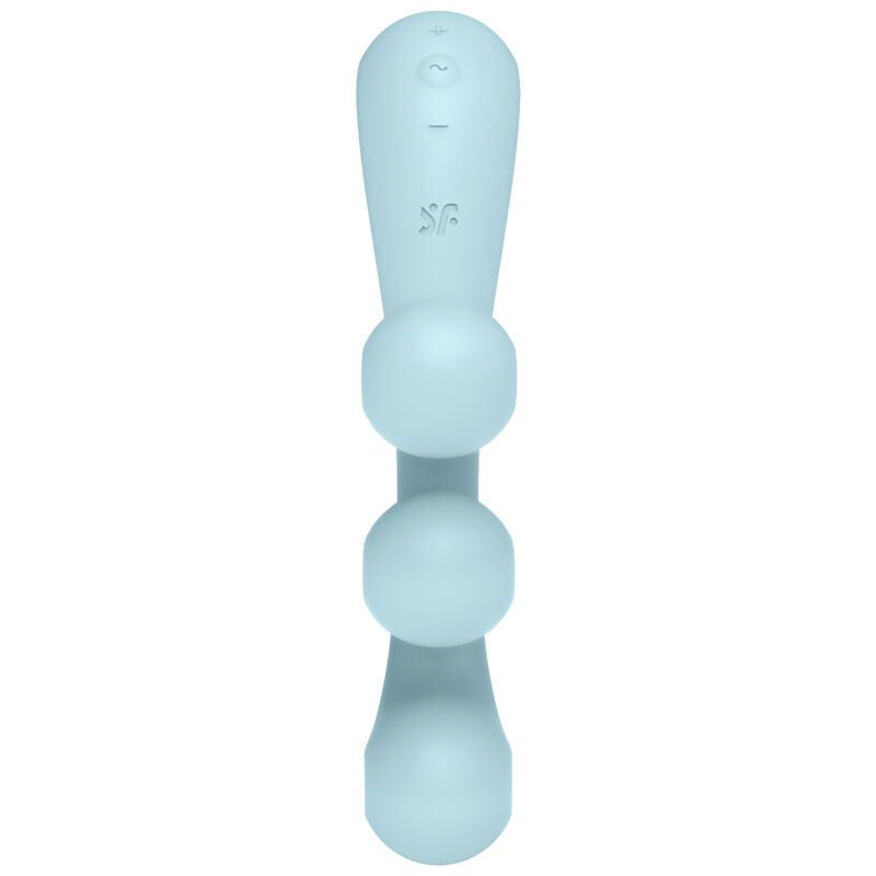 SATISFYER - ΠΟΛΥΔΟΝΗΤΗΣ TRI BALL 2 ΜΠΛΕ