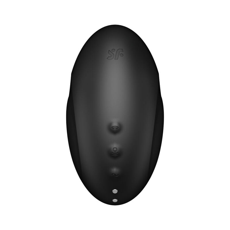 SATISFYER - VULVA LOVER 3 ΔΙΕΓΕΡΤΗΣ ΠΑΛΜΩΝ ΑΕΡΑ & ΔΟΝΗΤΗΣ ΜΑΥΡΟΣ