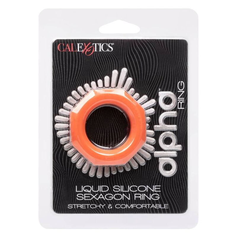 CALEXOTICS - ΔΑΧΤΥΛΙΔΙ ALPHA SEXAGON ΠΟΡΤΟΚΑΛΙ