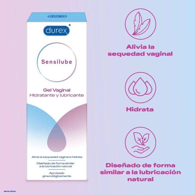 DUREX - SENSILUBE ΕΝΥΔΑΤΙΚΟ ΛΙΠΑΝΤΙΚΟ ΤΖΕΛ 40 ML
