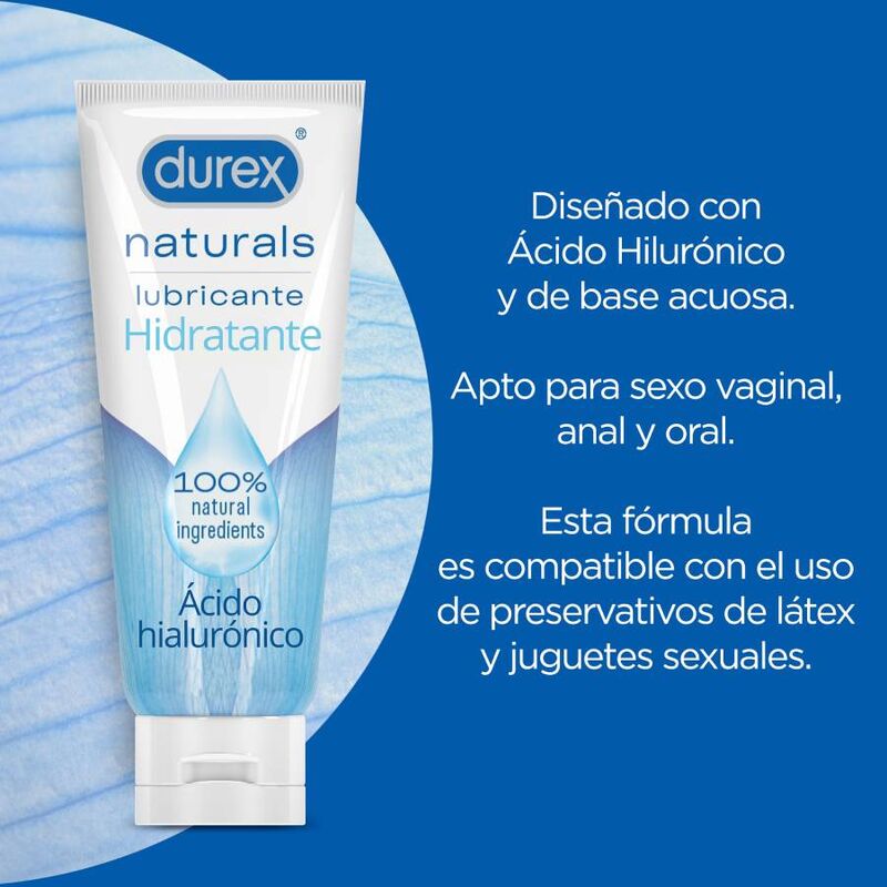 DUREX - NATURALS ΕΝΥΔΑΤΙΚΟ ΛΙΠΑΝΤΙΚΟ 100 ML