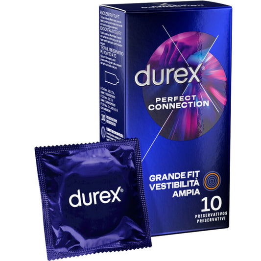 DUREX - PERFECT CONNECTION SILICONE EXTRA LUBRIFICATION 10 ΤΕΜΑΧΙΕΣ