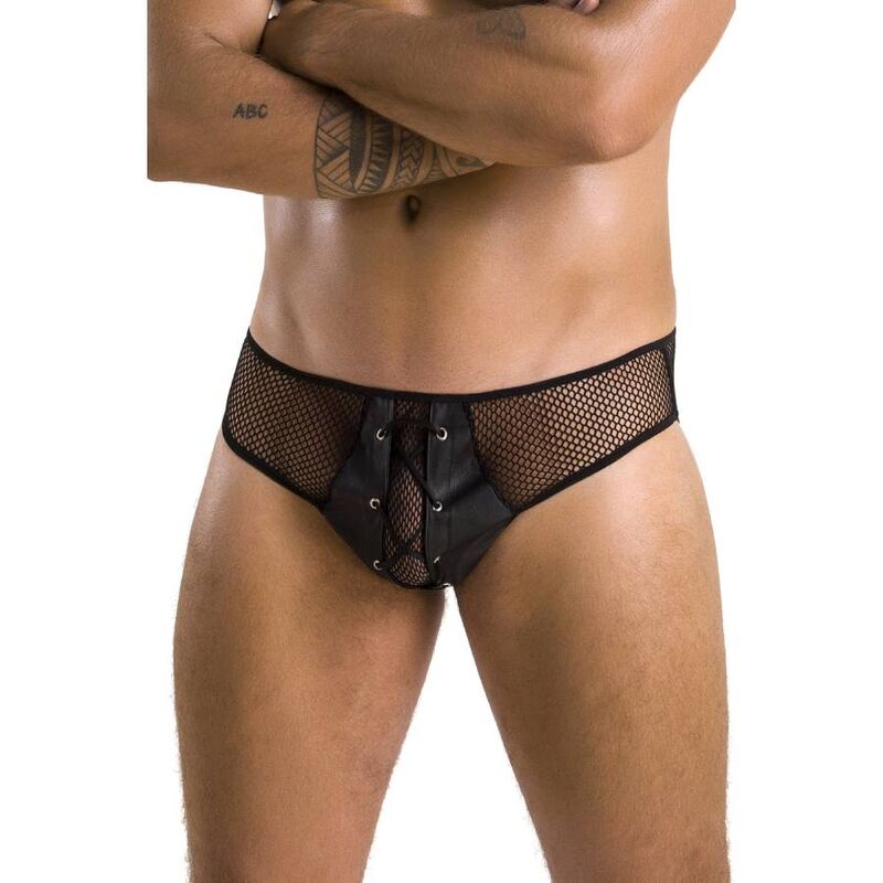 PASSION - 035 SLIP RICHARD ΜΑΥΡΟ S/M