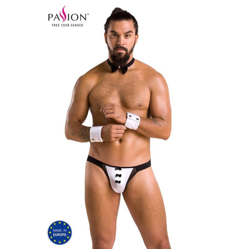 PASSION - 036 SLIP ALFROJO ΜΑΥΡΟ L/XL