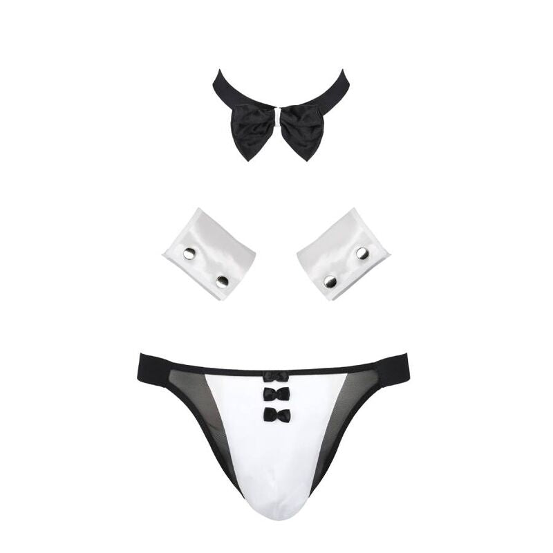 PASSION - 036 SLIP ALFROJO ΜΑΥΡΟ L/XL