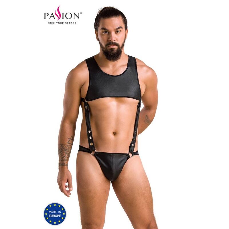 PASSION - 056 ΣΩΜΑ ADAM ΜΑΥΡΟ L/XL