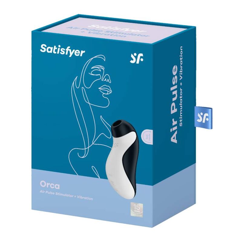 SATISFYER - ΔΙΕΓΕΡΤΗΣ ΠΑΛΜΩΝ ΑΕΡΑ ORCA + ΔΟΝΗΣΗ