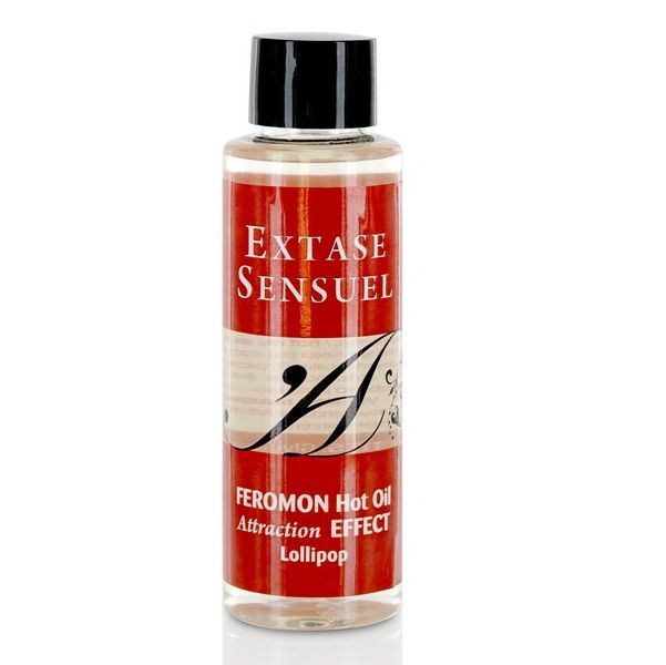 EXTASE SENSUAL - ΛΑΔΙ ΜΑΣΑΖ ΜΕ ΘΕΡΜΙΚΗ ΑΠΟΤΕΛΕΣΜΑΤΙΚΟΤΗΤΑ ΜΕ ΦΕΡΟΜΟΝΕΣ PIRULET 100 ML