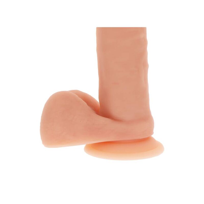 GET REAL - Ομοίωμα Σιλικόνης 20,5 cm με Μπάλες Δέρματος