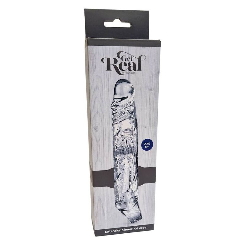 GET REAL - ΕΠΕΚΤΕΙΝΟΜΕΝΟ ΜΑΝΙΚΙ XLARGE ΔΙΑΦΑΝΕΣ