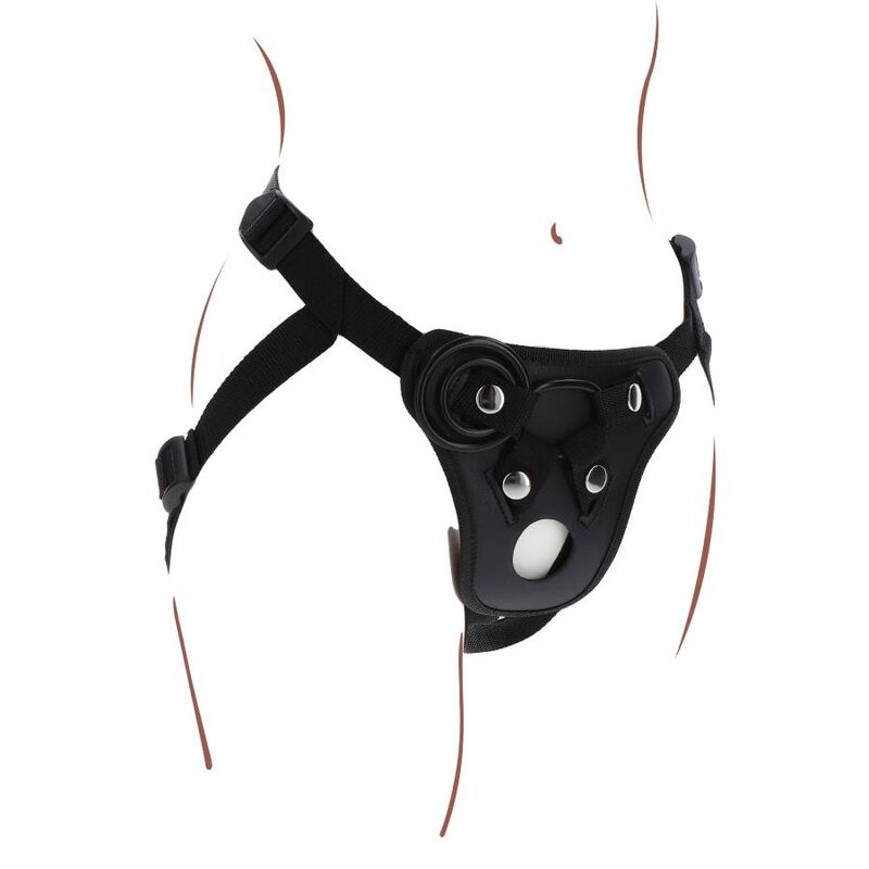GET REAL - ΖΩΝΗ ΑΠΟΛΑΥΣΗΣ STRAP-ON ΜΑΥΡΗ