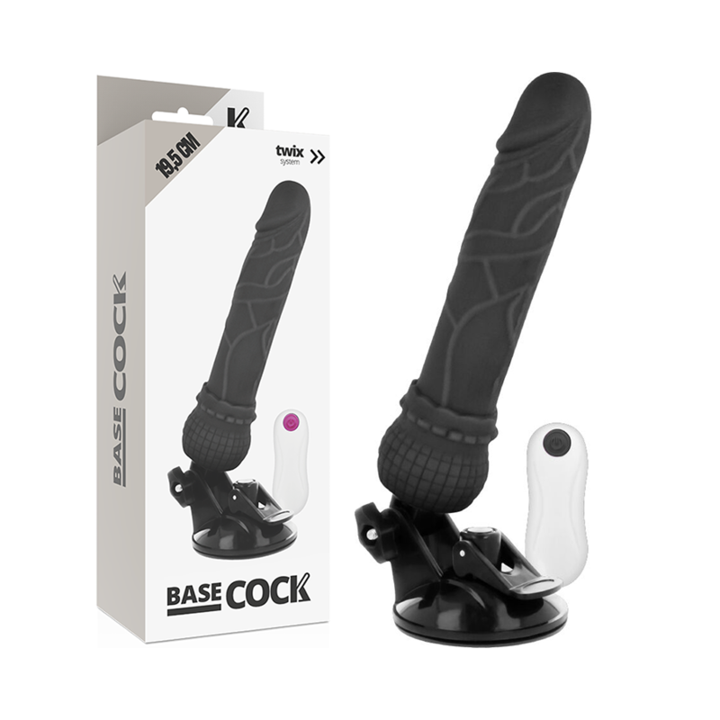 BASECOCK - ΡΕΑΛΙΣΤΙΚΟΣ ΔΟΝΗΤΗΣ ΤΗΛΕΧΕΙΡΙΣΤΗΡΙΟ ΜΑΥΡΟ 19,5 CM -O- 4 CM