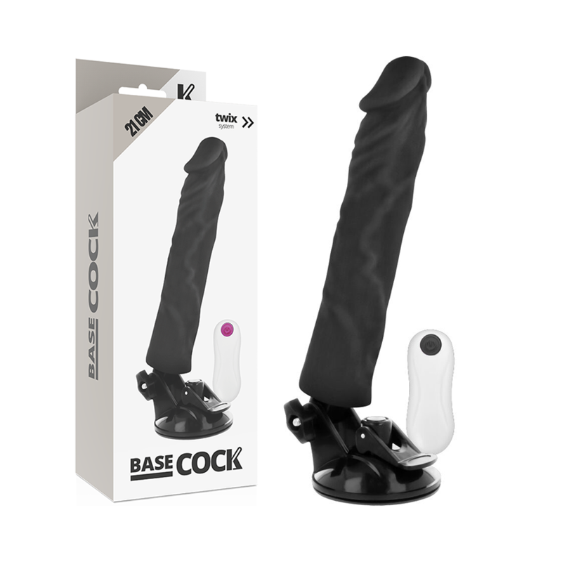 BASECOCK - ΡΕΑΛΙΣΤΙΚΟΣ ΔΟΝΗΤΗΣ ΤΗΛΕΧΕΙΡΙΣΤΗΡΙΟ ΜΑΥΡΟ 21 CM -O- 4 CM