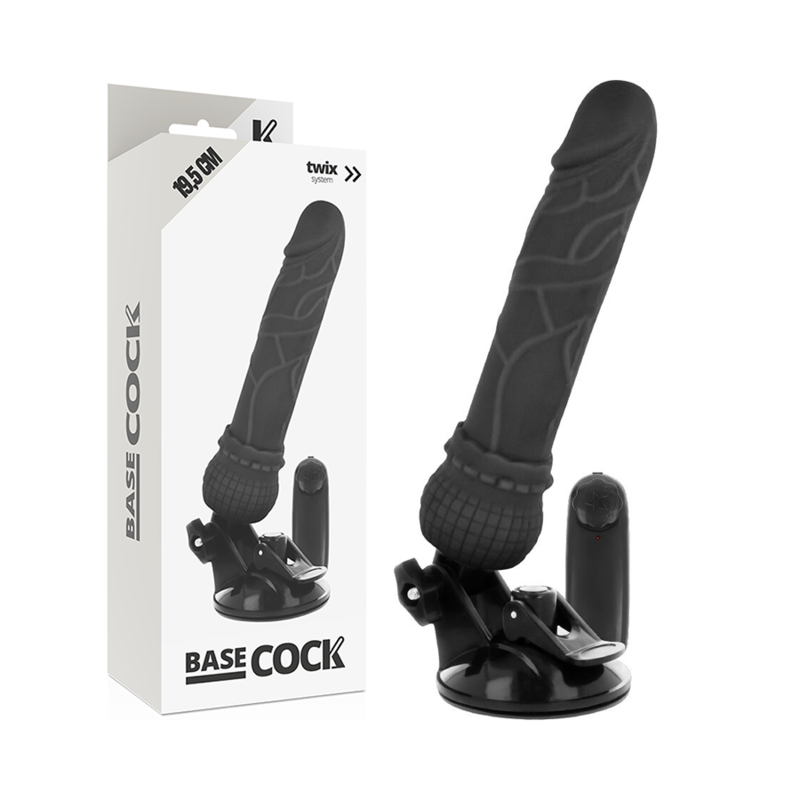 BASECOCK - ΡΕΑΛΙΣΤΙΚΟΣ ΔΟΝΗΤΗΣ ΤΗΛΕΧΕΙΡΙΣΤΗΡΙΟ ΜΑΥΡΟ 19,5 CM -O- 4 CM