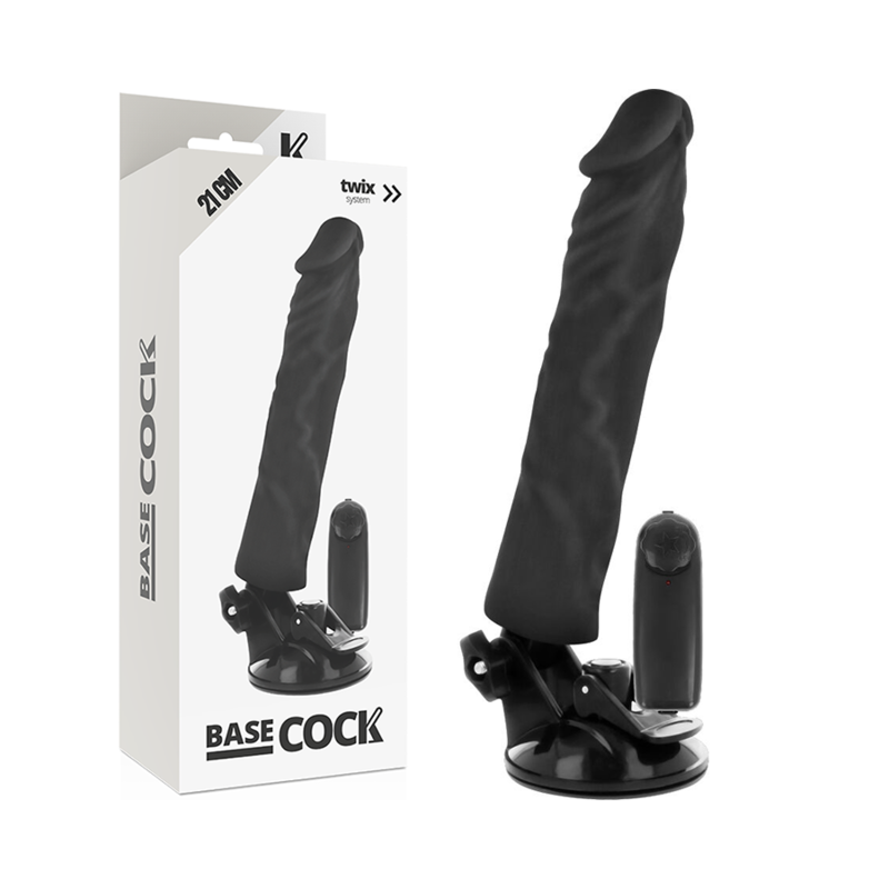 BASECOCK - ΡΕΑΛΙΣΤΙΚΟΣ ΔΟΝΗΤΗΣ ΤΗΛΕΧΕΙΡΙΣΤΗΡΙΟ ΜΑΥΡΟ 21 CM -O- 4 CM