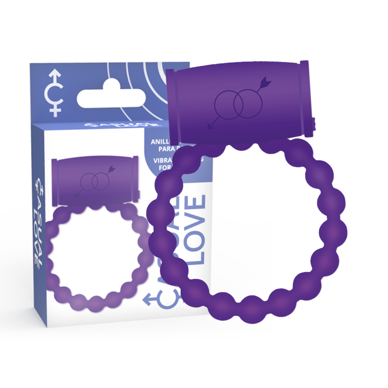 CASUAL LOVE - ΔΑΧΤΥΛΙΔΙ ΔΟΝΗΤΗ 25 ΖΕΥΓΑΡΙΩΝ VIOLET