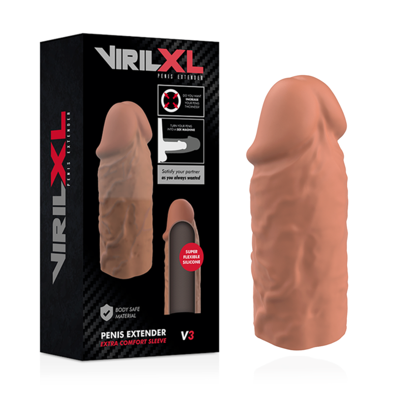 VIRILXL - ΥΓΡΗ ΣΙΛΙΚΟΝΗ V3 ΚΑΦΕ ΕΠΙΜΗΚΥΝΣΗ ΠΕΟΥΣ