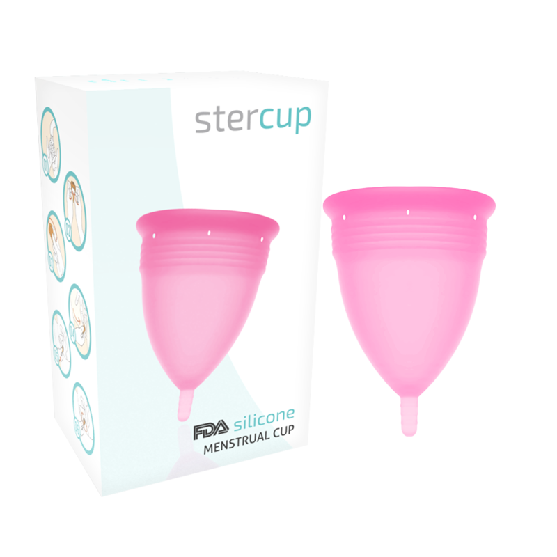STERCUP - ΚΥΠΕΛΛΟ ΕΜΜΗΝΟΣ ΣΙΛΙΚΟΝΗΣ FDA ΡΟΖ - ΜΕΓΕΘΟΣ S