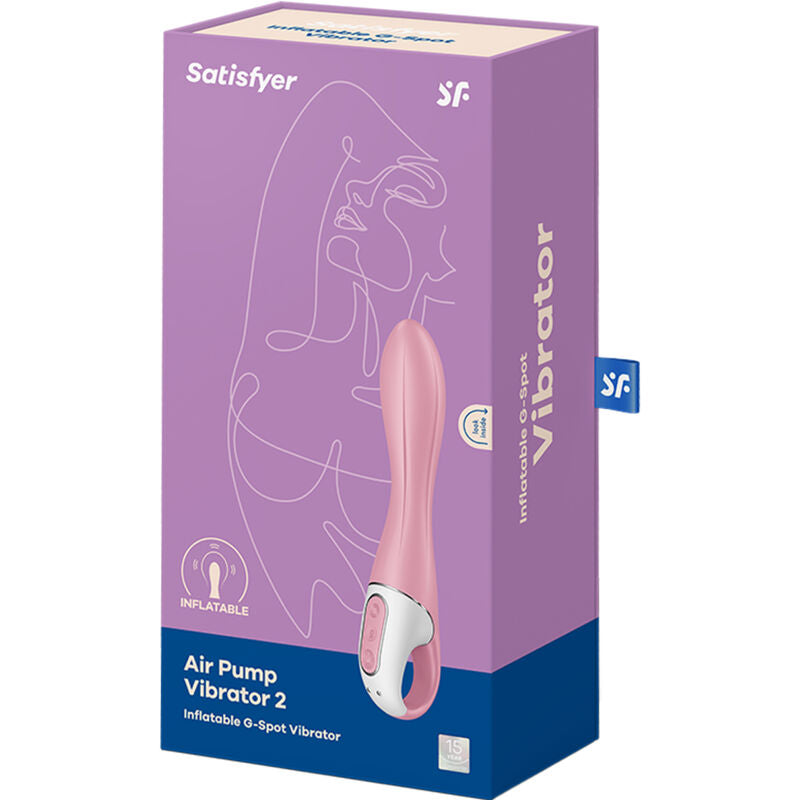 SATISFYER - ΔΟΝΗΤΗΣ ΑΕΡΑ 2 ΡΟΖ