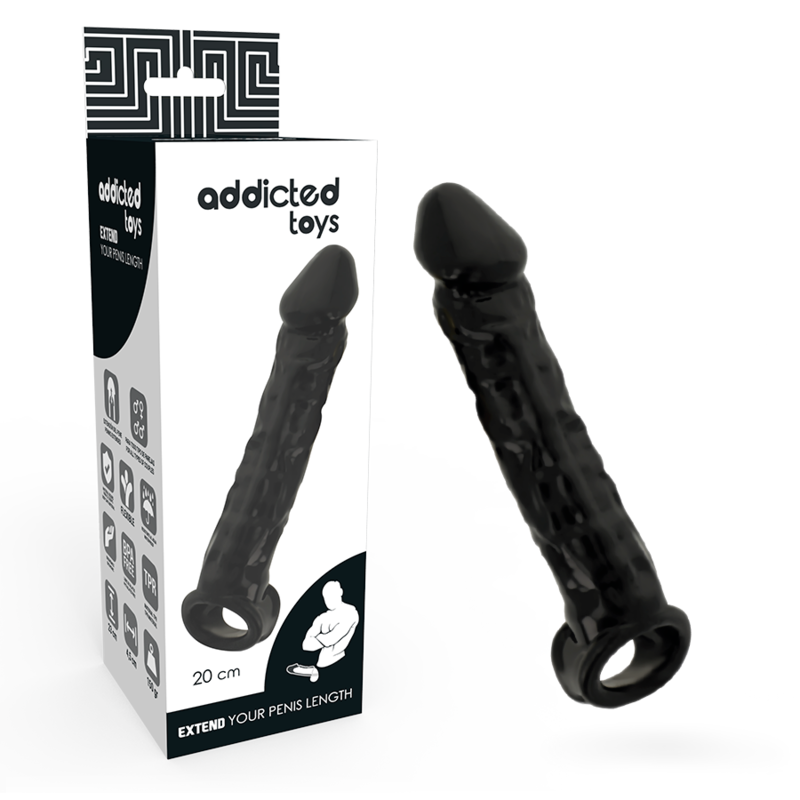 ADDICTED TOYS - DONG EXTENSION ΜΑΥΡΟ