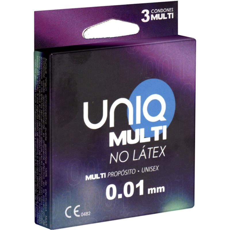 UNIQ - ΠΟΛΥΠΡΟΦΥΛΑΚΤΙΚΑ ΧΩΡΙΣ ΛΑΤΕΞ 3 ΤΕΜΑΧΙΩΝ