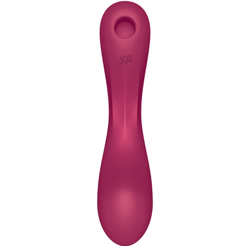 SATISFYER - CURVE TRINITY 1 ΑΕΡΑ ΠΑΛΜΙΚΗ ΔΟΝΗΣΗ ΚΟΚΚΙΝΗ