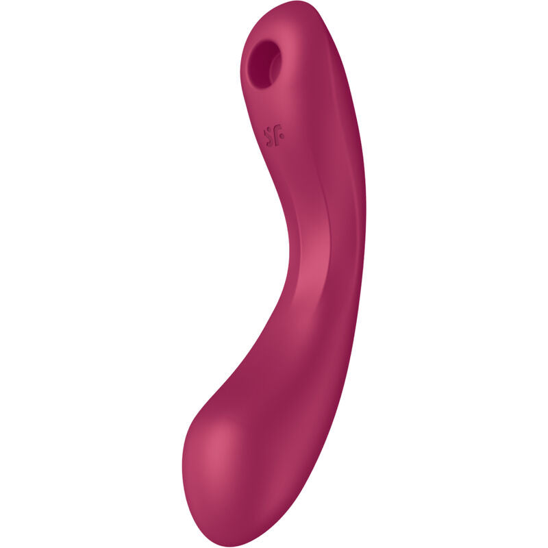 SATISFYER - CURVE TRINITY 1 ΑΕΡΑ ΠΑΛΜΙΚΗ ΔΟΝΗΣΗ ΚΟΚΚΙΝΗ