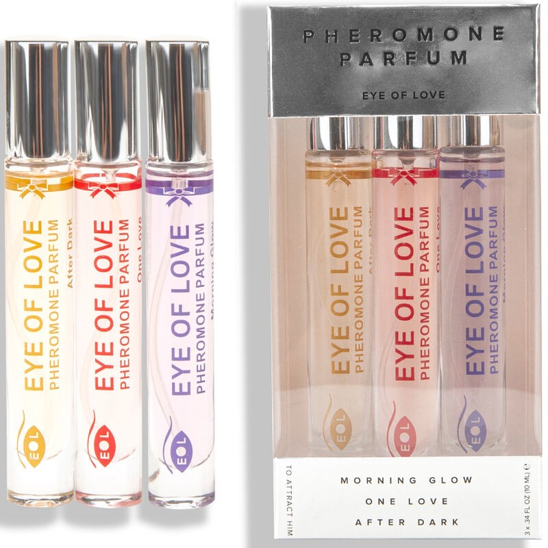 EYE OF LOVE - EOL PHR PARFUM 10 ML ΣΕΤ/3 - ΠΡΩΙΝΗ ΛΑΜΨΗ, ΜΙΑ ΑΓΑΠΗ, ΜΕΤΑ ΤΟ ΣΚΟΤΑΔΙ